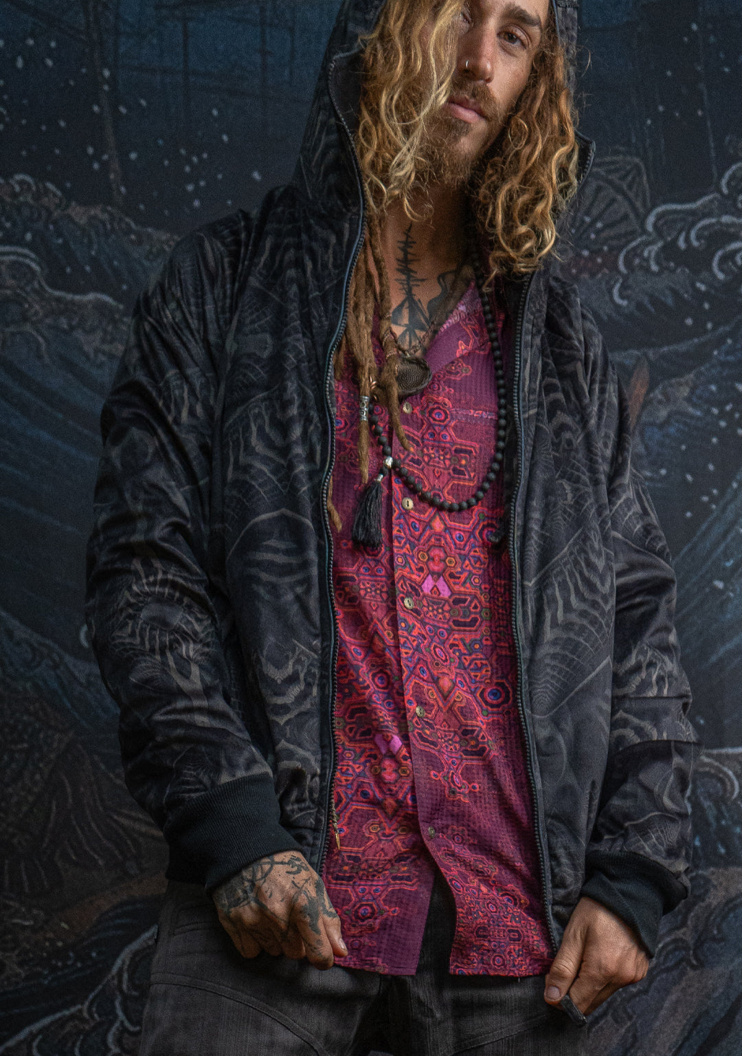 New Hoodie Men / Velvet Fawn - DARK SADOKAN