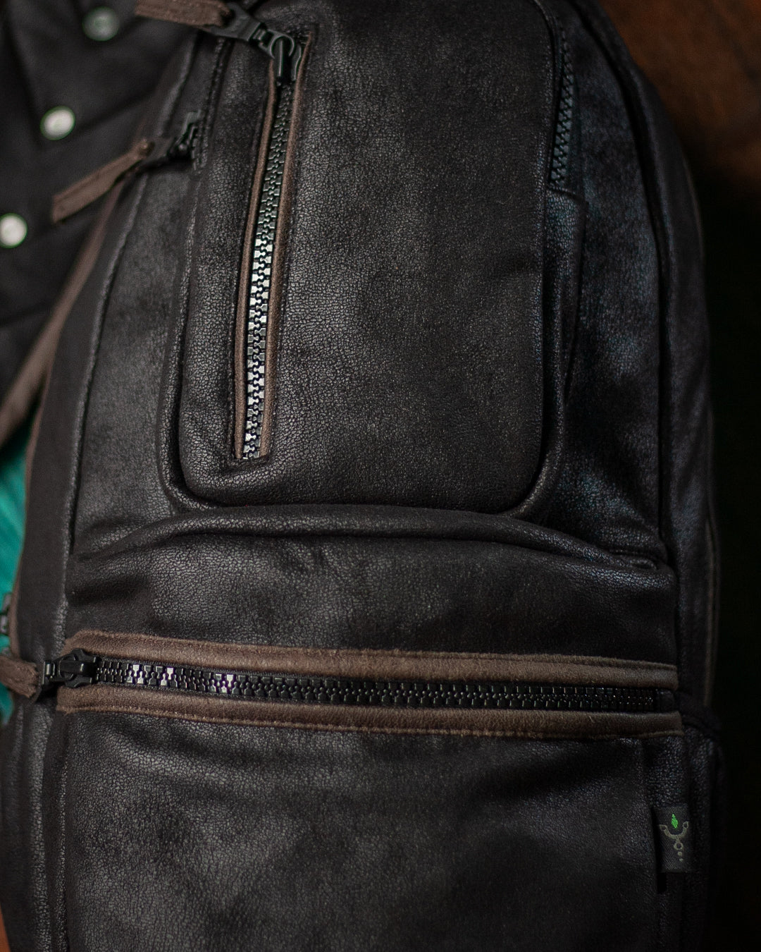 OneLegged Backpack / Fake leather - BLAK RIDER