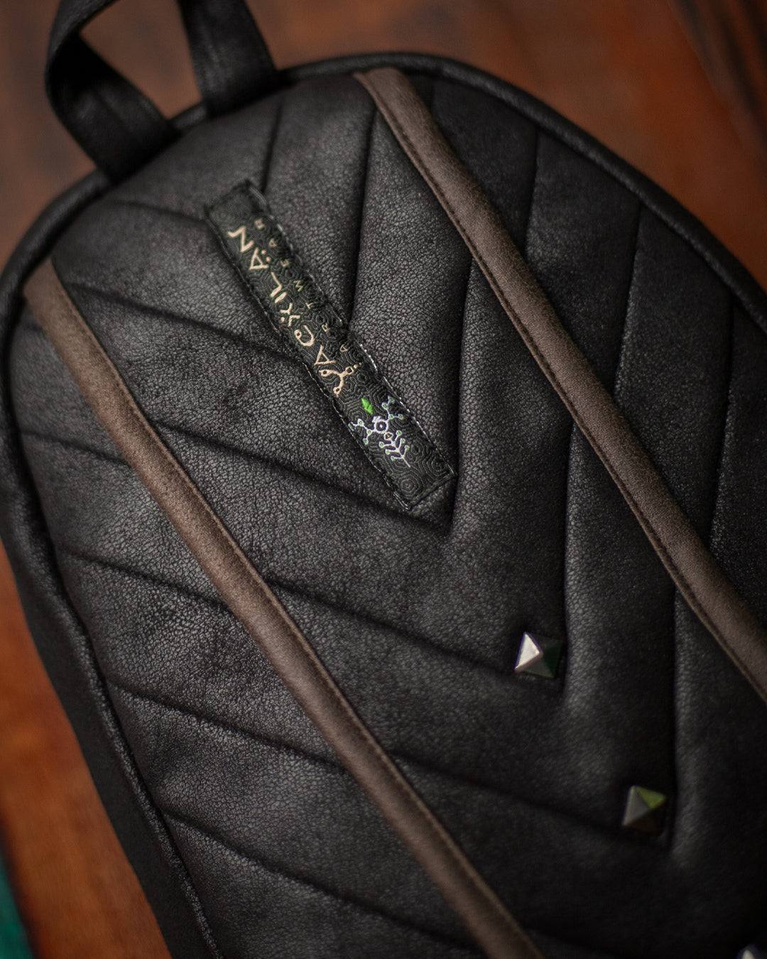 OneLegged Backpack / Fake leather - BLAK RIDER