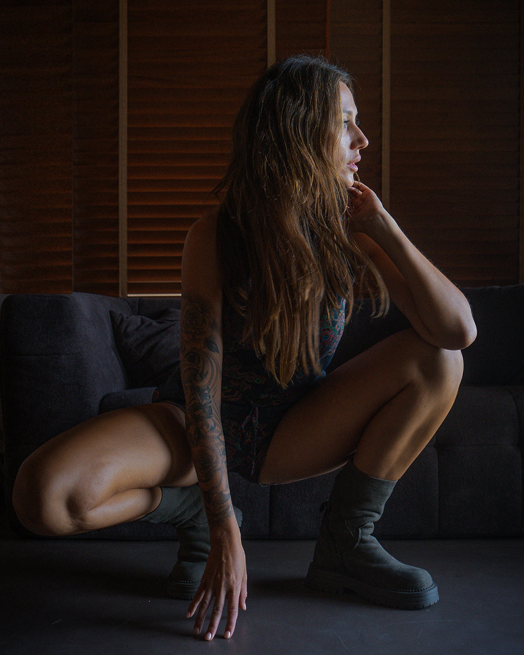 Onezee Short Sleeveless / Bamboo - AFRODISIAKO