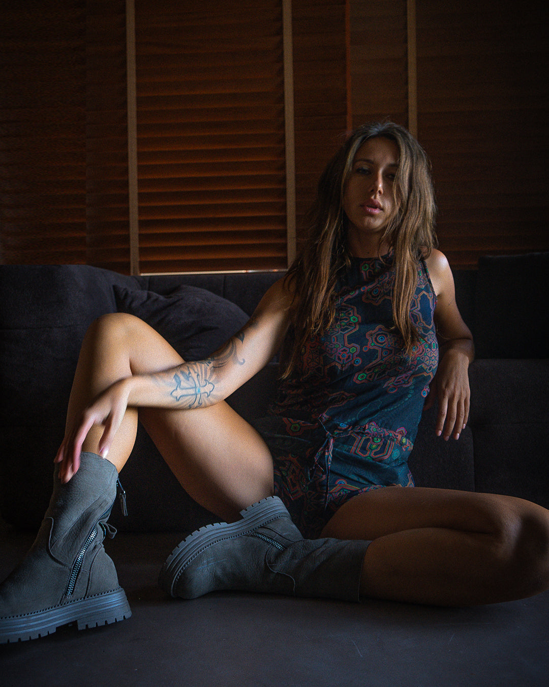 Onezee Short Sleeveless / Bamboo - AFRODISIAKO