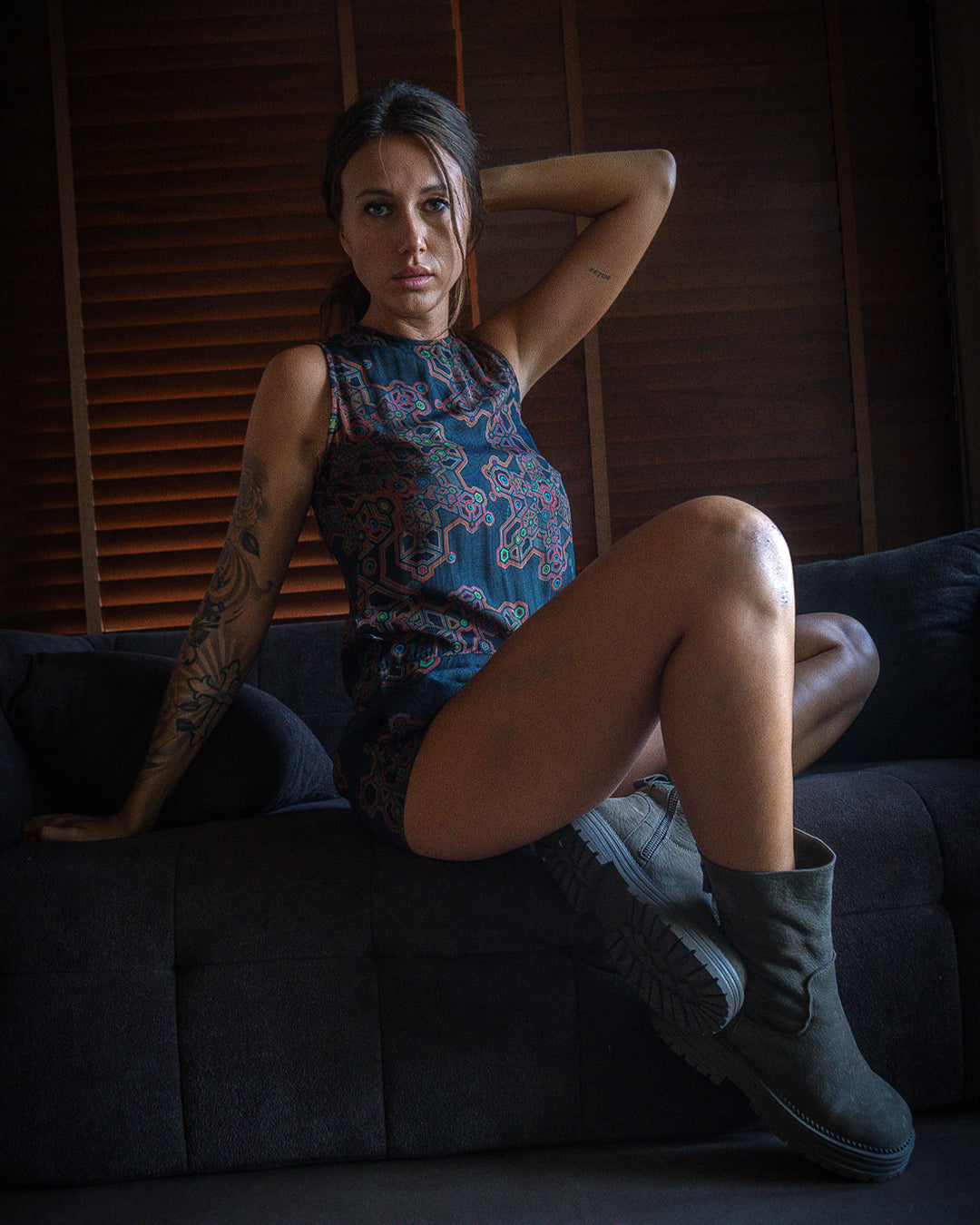 Onezee Short Sleeveless / Bamboo - AFRODISIAKO