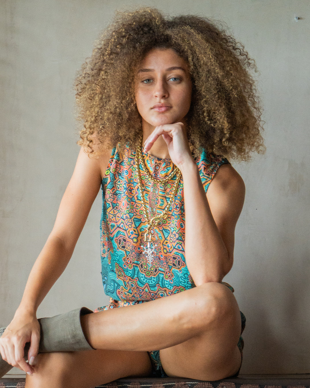 Onezee Short Sleeveless / Bamboo - ATLANTIS