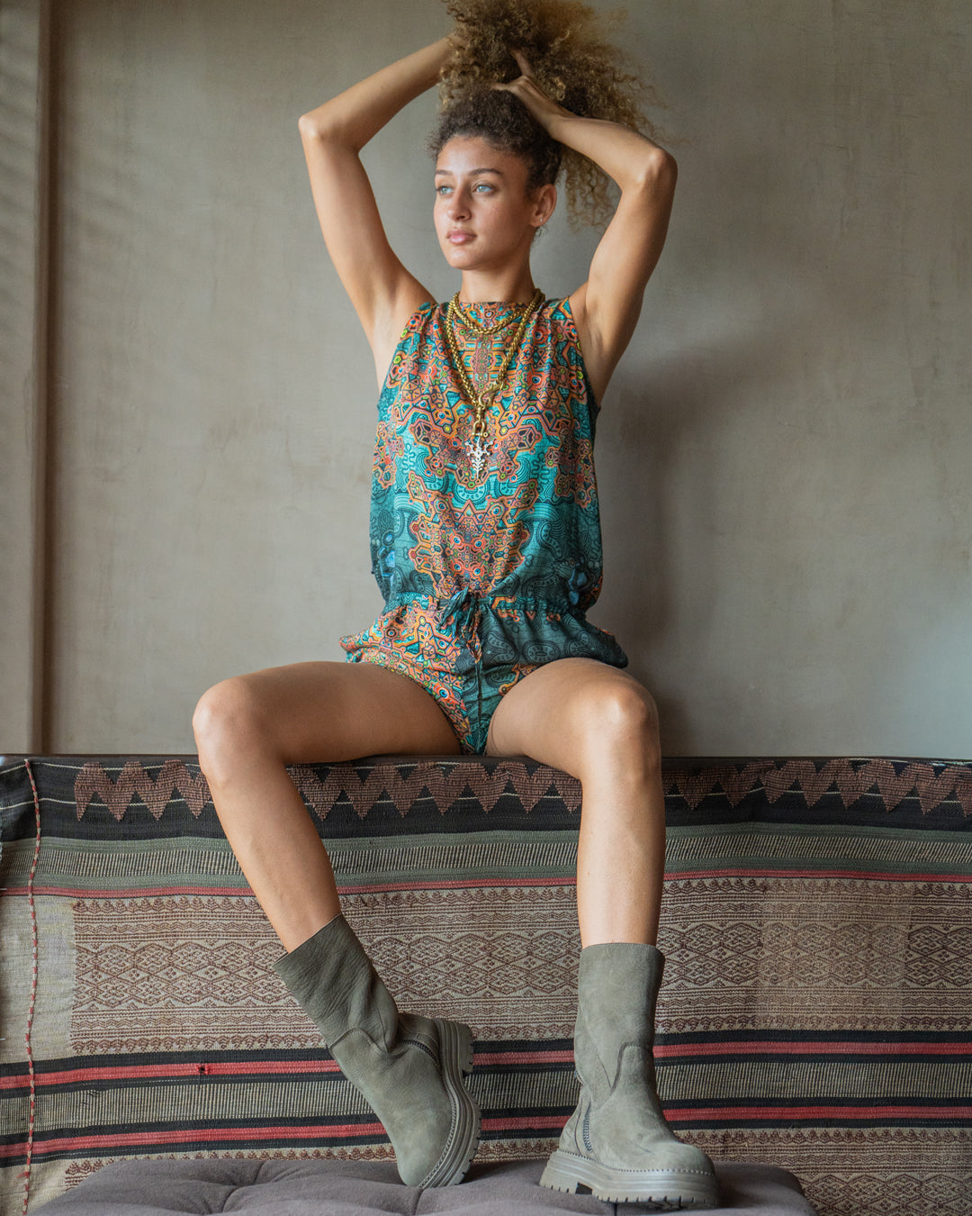 Onezee Short Sleeveless / Bamboo - ATLANTIS