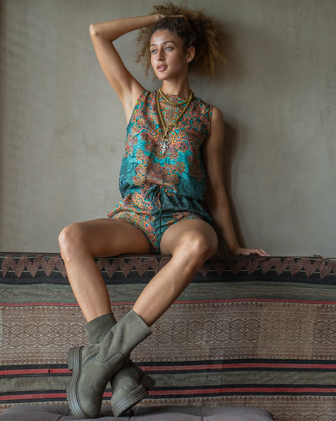 Onezee Short Sleeveless / Bamboo - ATLANTIS