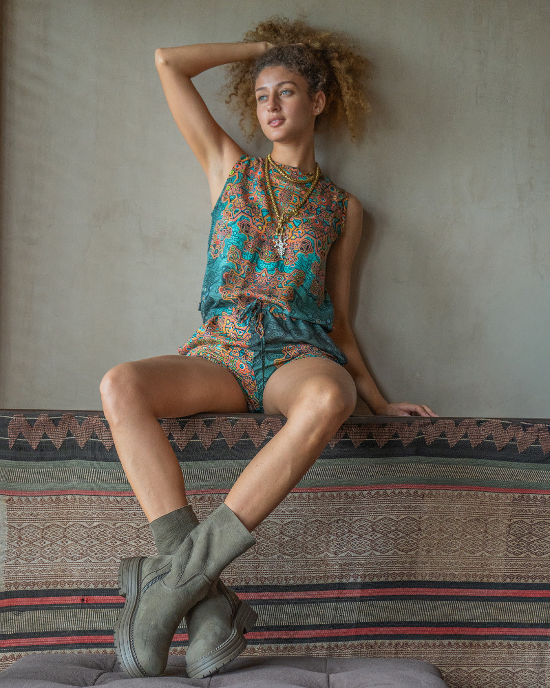 Onezee Short Sleeveless / Bamboo - ATLANTIS
