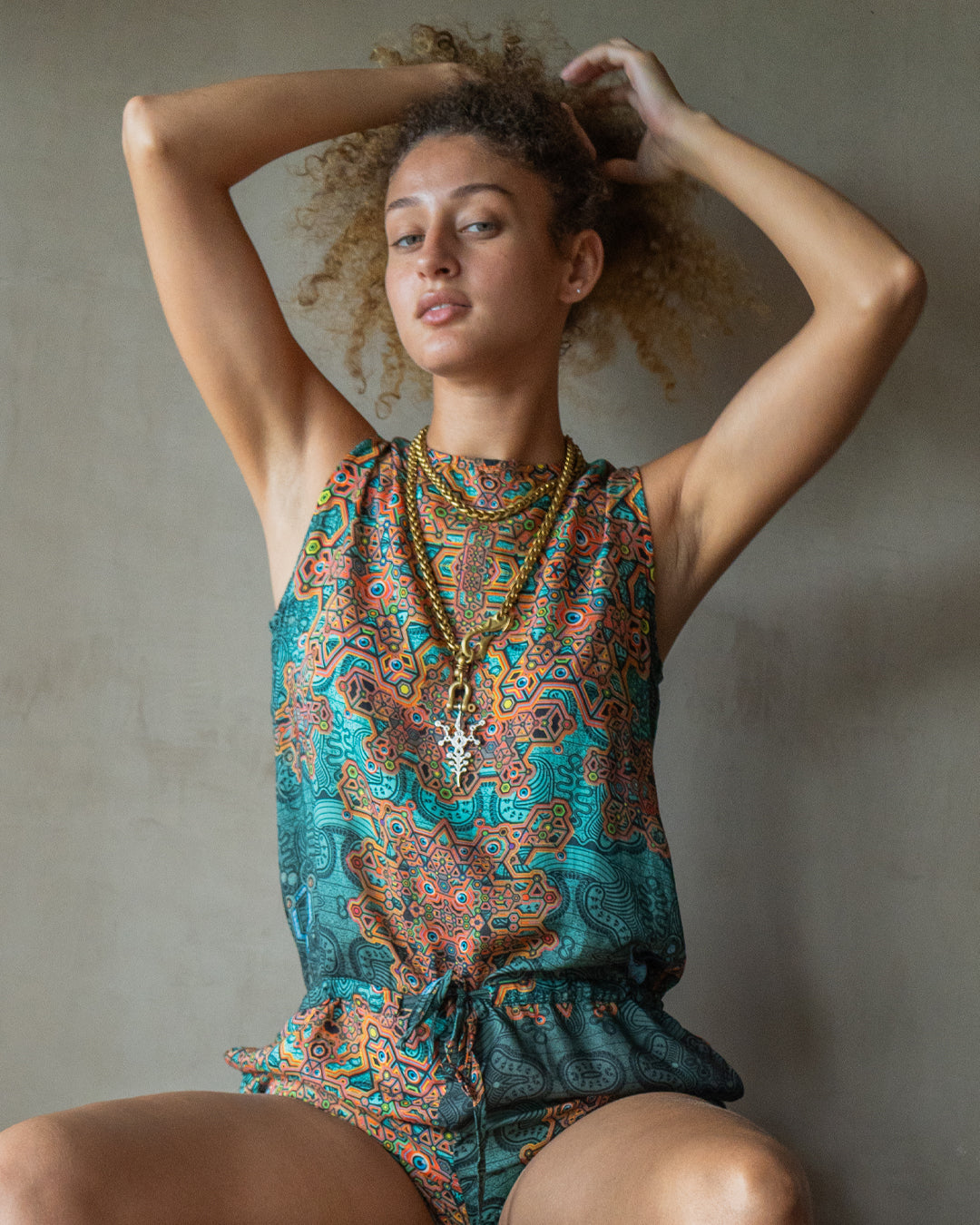 Onezee Short Sleeveless / Bamboo - ATLANTIS
