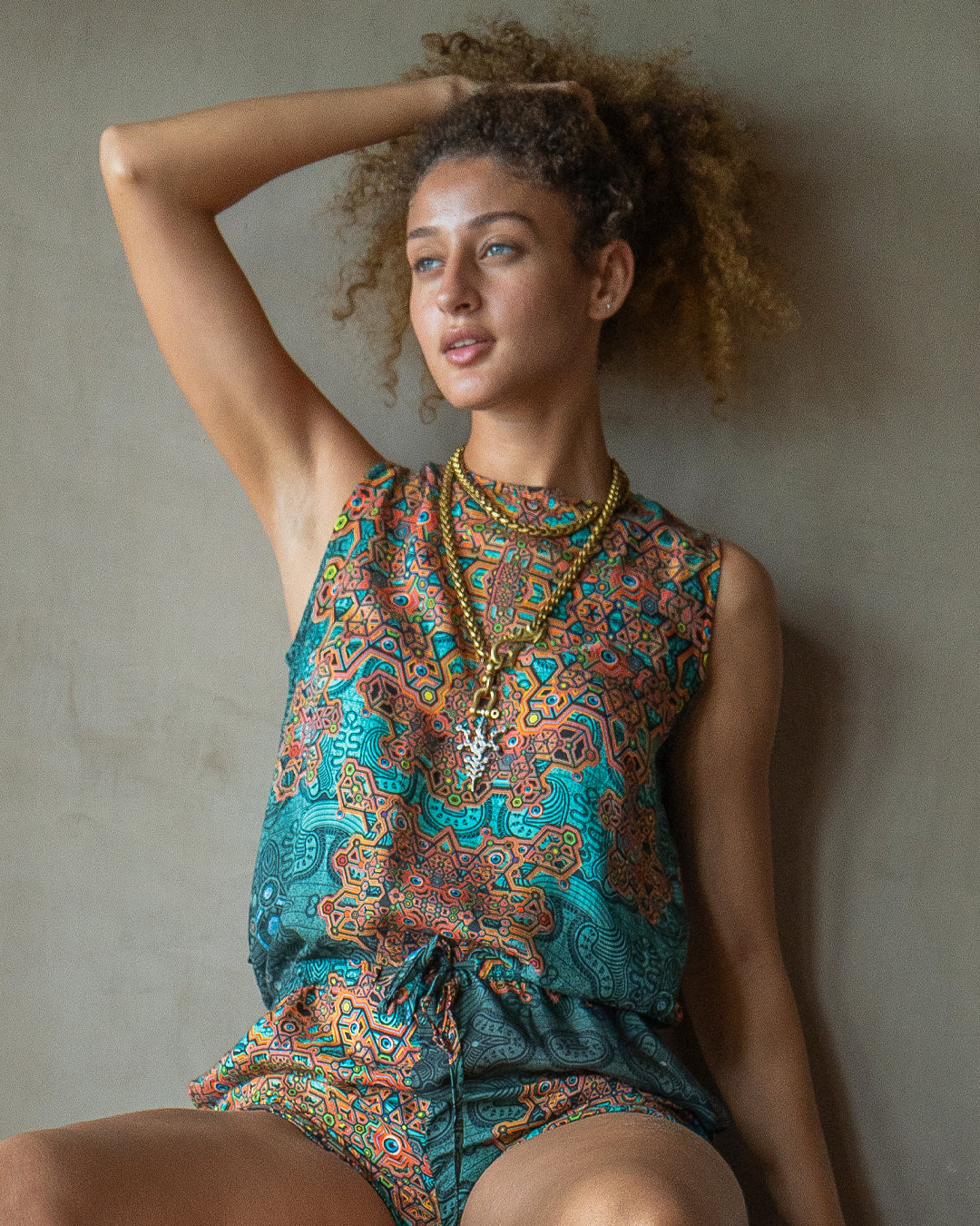 Onezee Short Sleeveless / Bamboo - ATLANTIS