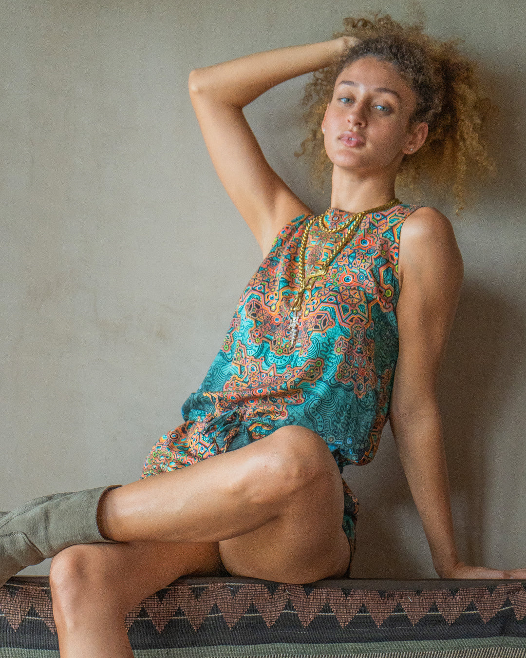 Onezee Short Sleeveless / Bamboo - ATLANTIS