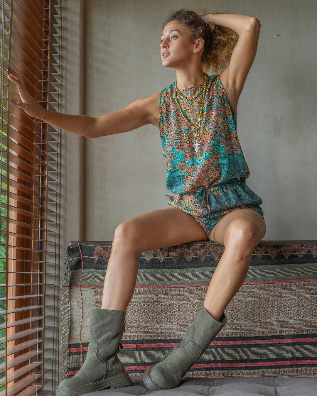 Onezee Short Sleeveless / Bamboo - ATLANTIS