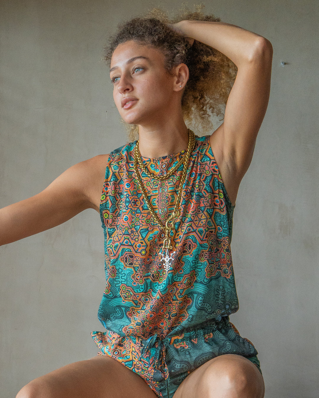 Onezee Short Sleeveless / Bamboo - ATLANTIS