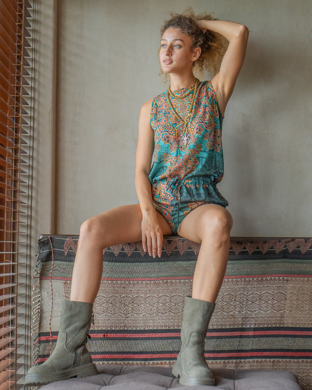 Onezee Short Sleeveless / Bamboo - ATLANTIS