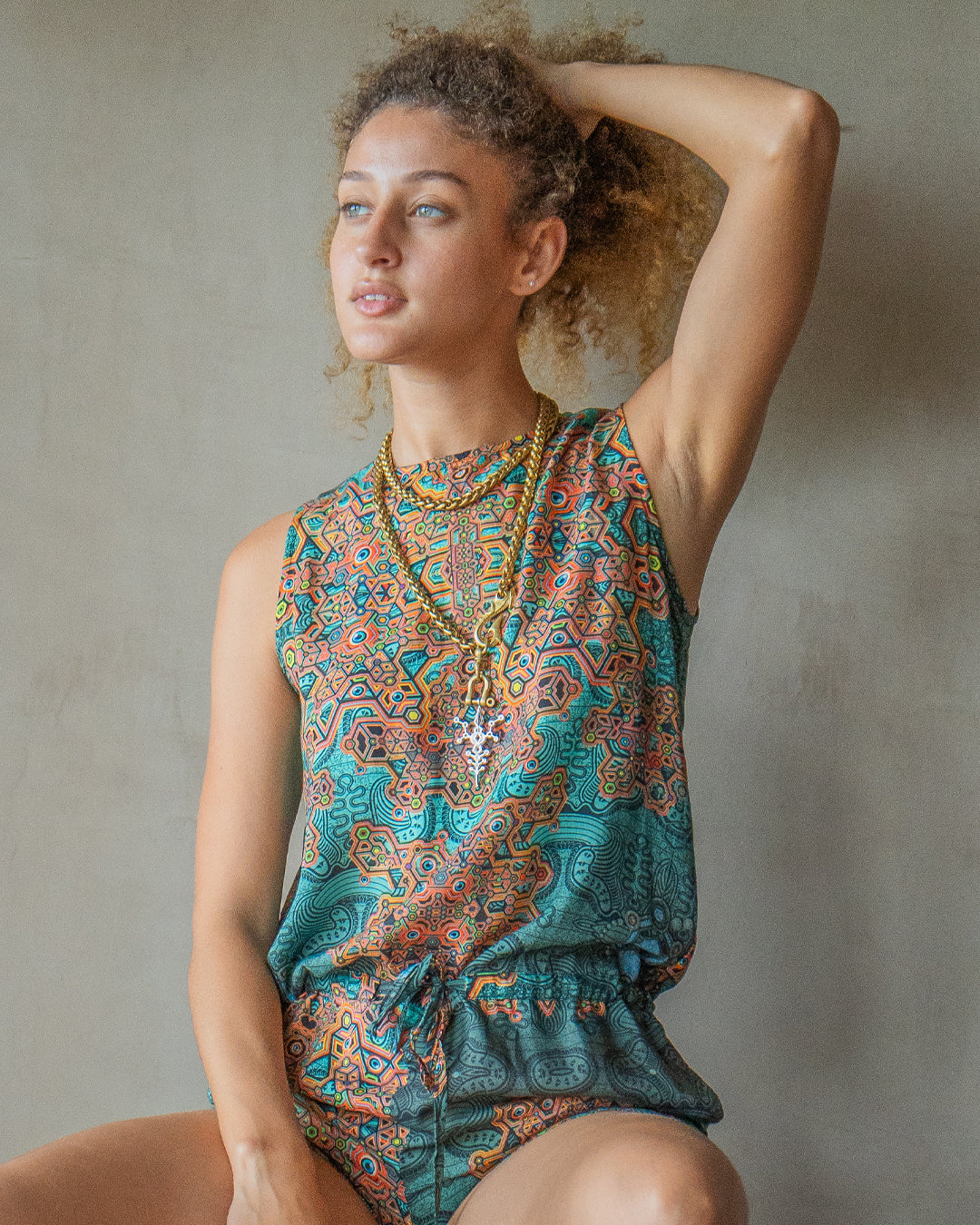 Onezee Short Sleeveless / Bamboo - ATLANTIS