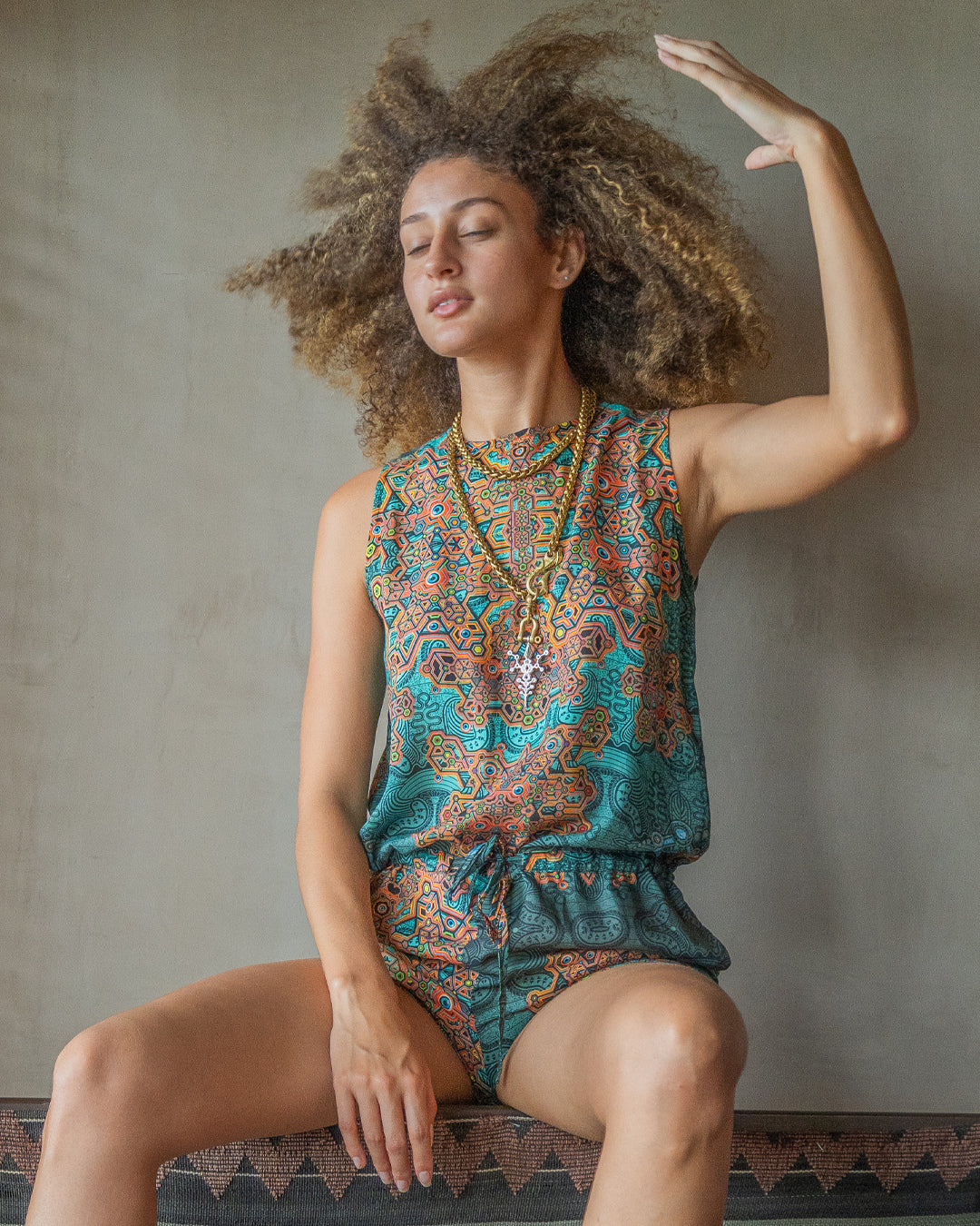 Onezee Short Sleeveless / Bamboo - ATLANTIS