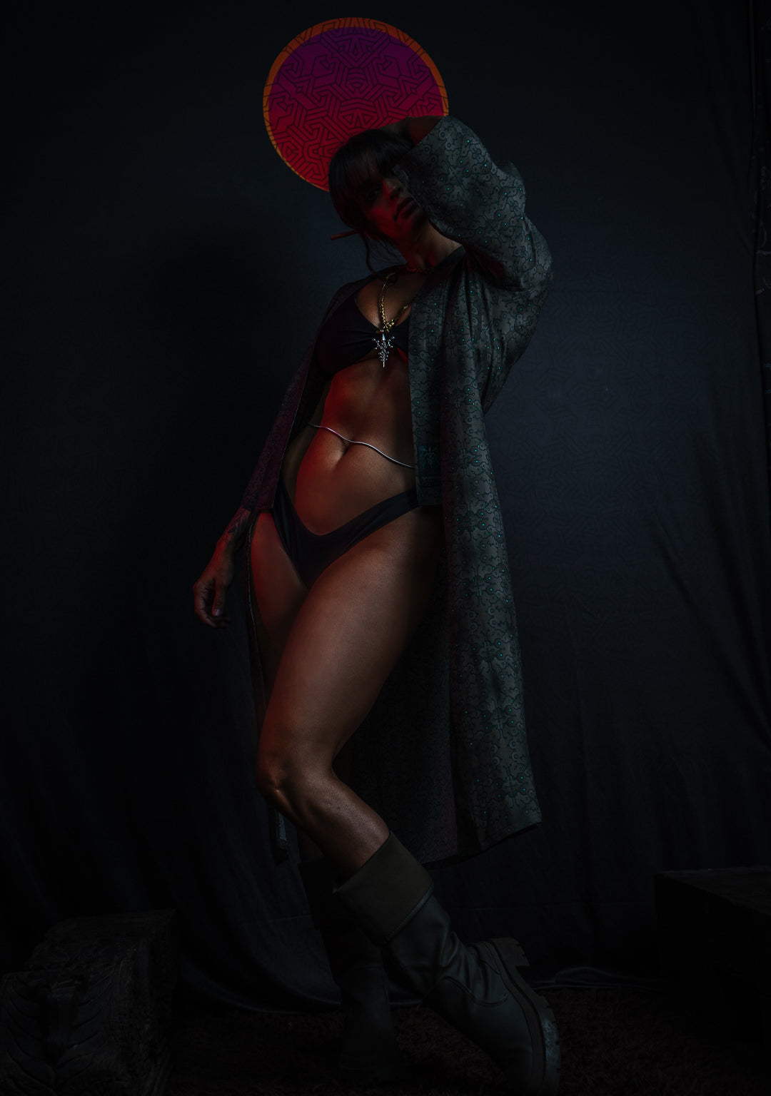 Open Kimono / Chinese Silk - REBIRTH OF IKARO