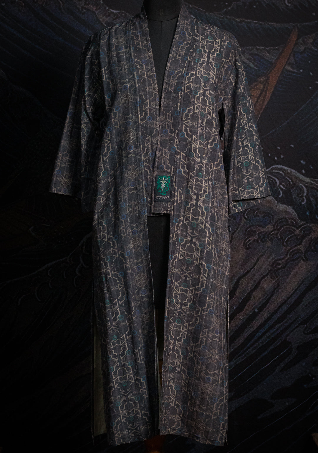 Open Kimono / Chinese Silk Unique Pieces - CUBIX