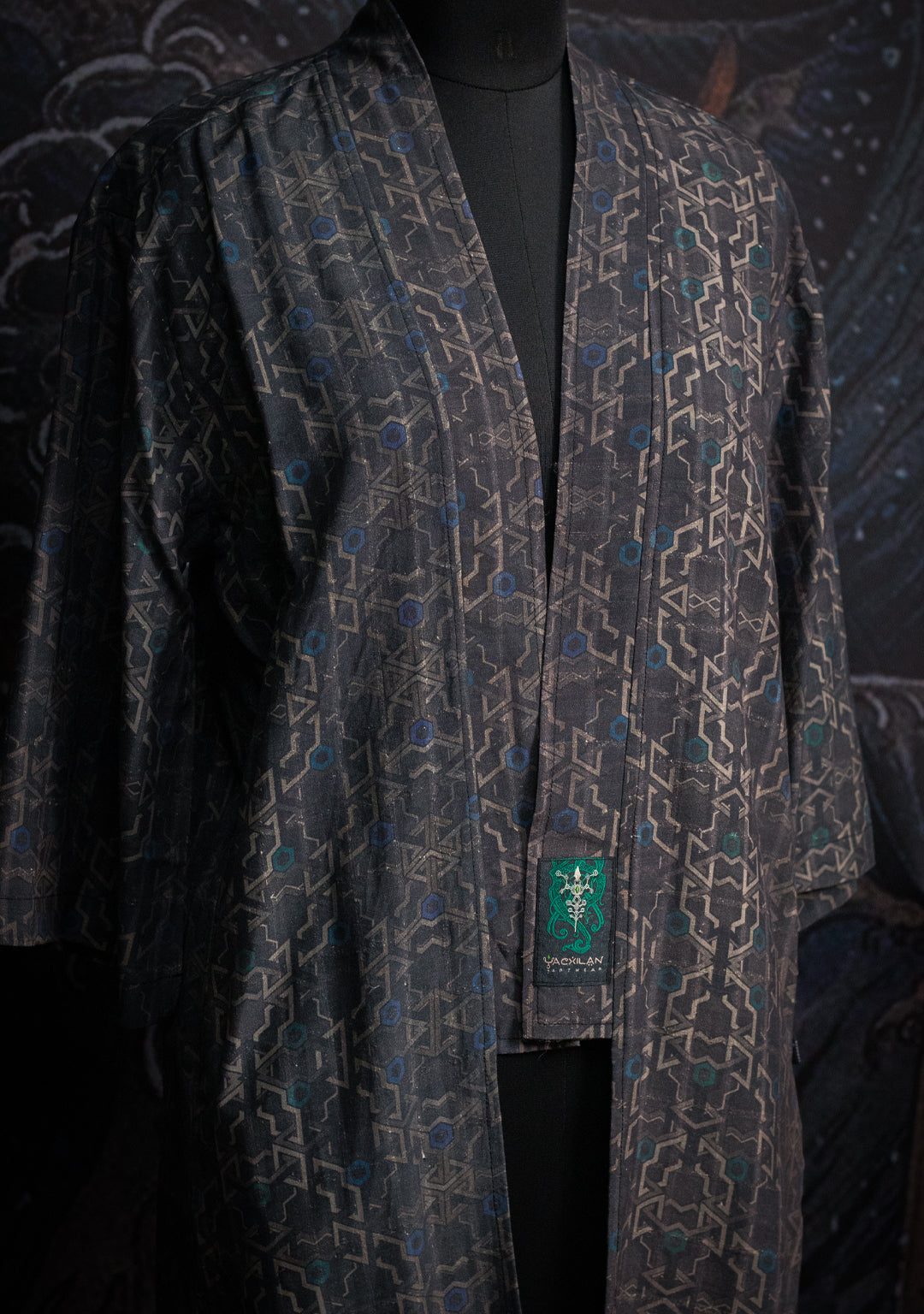 Open Kimono / Chinese Silk Unique Pieces - CUBIX