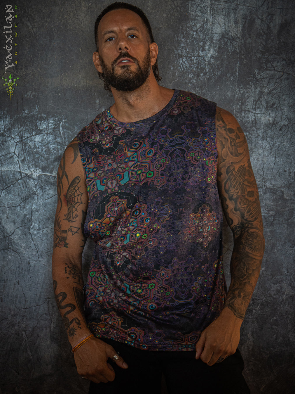Open Tank Top Men / Supima Cotton - CORALBLAST