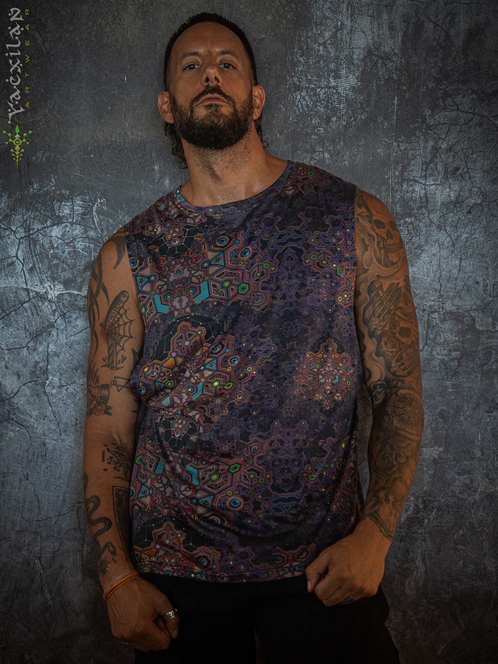 Open Tank Top Men / Supima Cotton - CORALBLAST