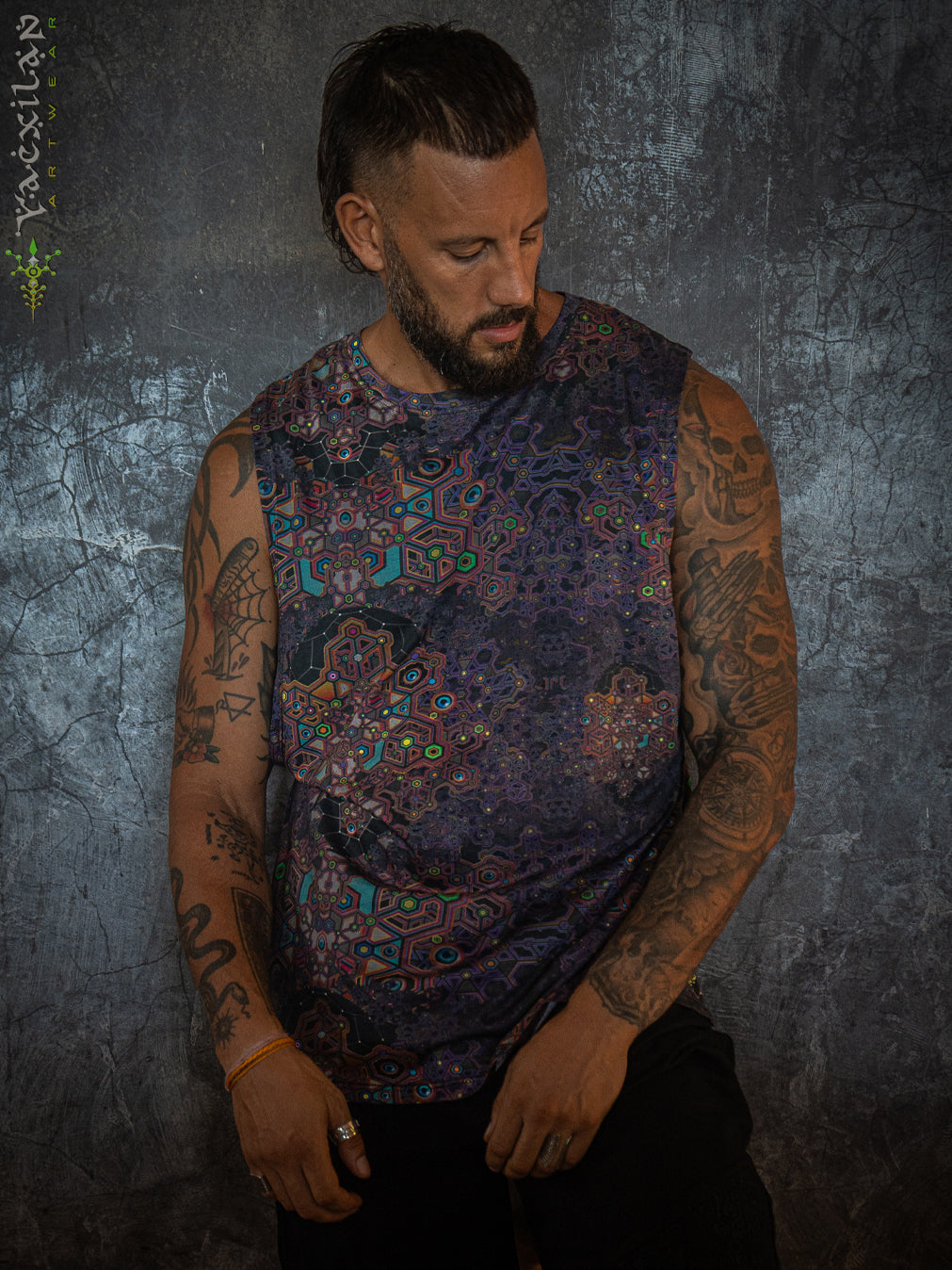 Open Tank Top Men / Supima Cotton - CORALBLAST