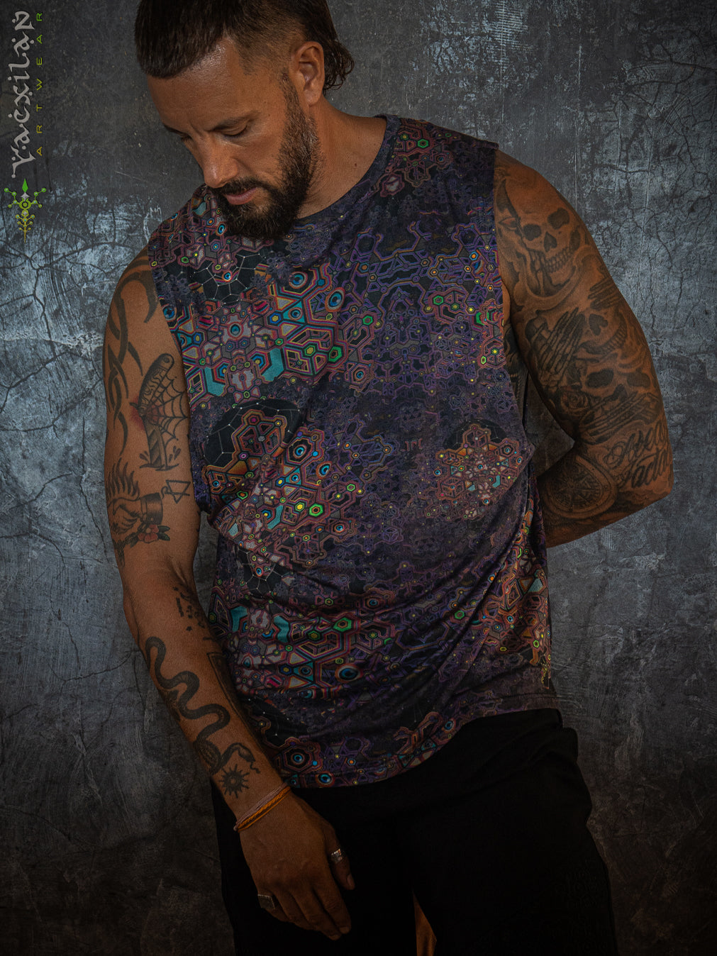 Open Tank Top Men / Supima Cotton - CORALBLAST