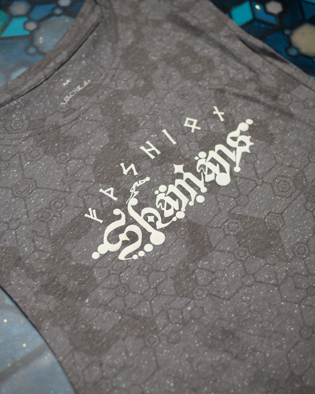 Open Tank Top Men / Grey Cotton Slub - WHITE SHAMANS