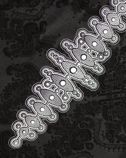 Open Tank Top Men / Black Cotton Shinker - MAYAN CODEX Galactik Spine