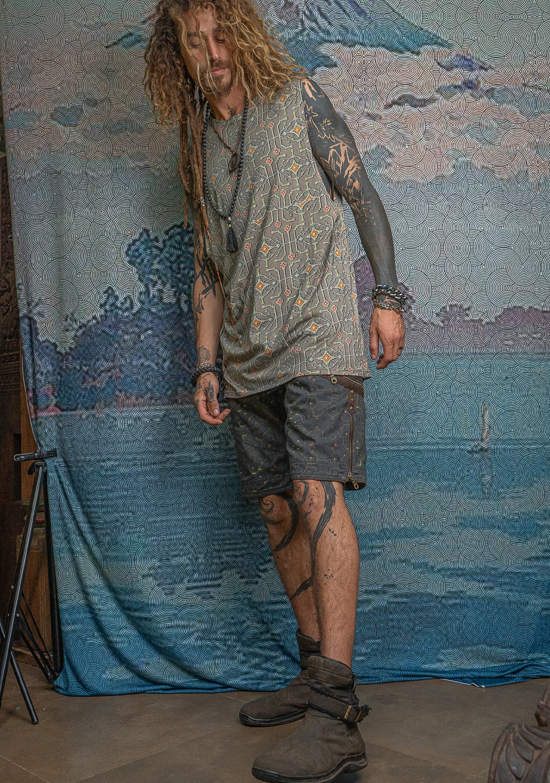 Open Tank Top Men / Supima Cotton - HUIRRARIKA