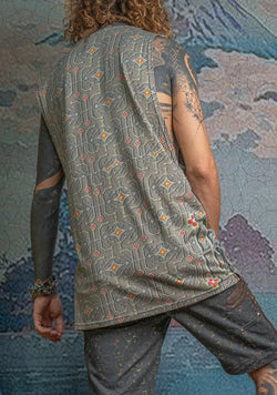 Open Tank Top Men / Supima Cotton - HUIRRARIKA