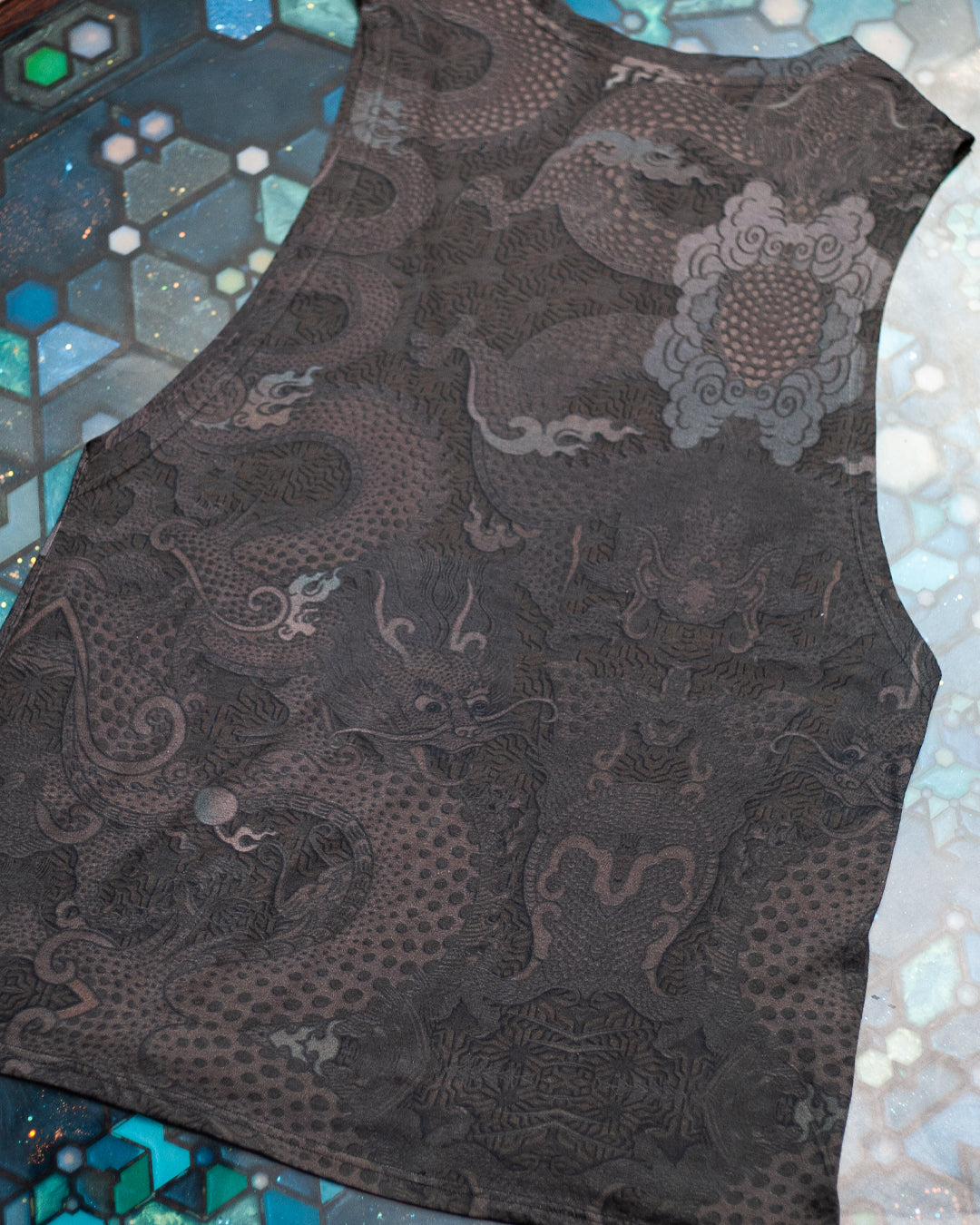 Open Tank Top Men / Supima Cotton - DRAGONSKIN