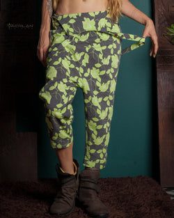 Overall Woman / Silk Slub - GREEN JAPANEE - Yacxilan Artwear