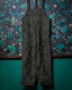 Overall Woman / Silk Slub - Olive SHAMANKA - Yacxilan Artwear