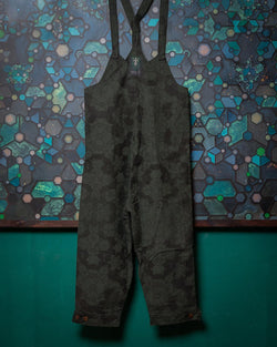 Overall Woman / Silk Slub - Olive SHAMANKA - Yacxilan Artwear