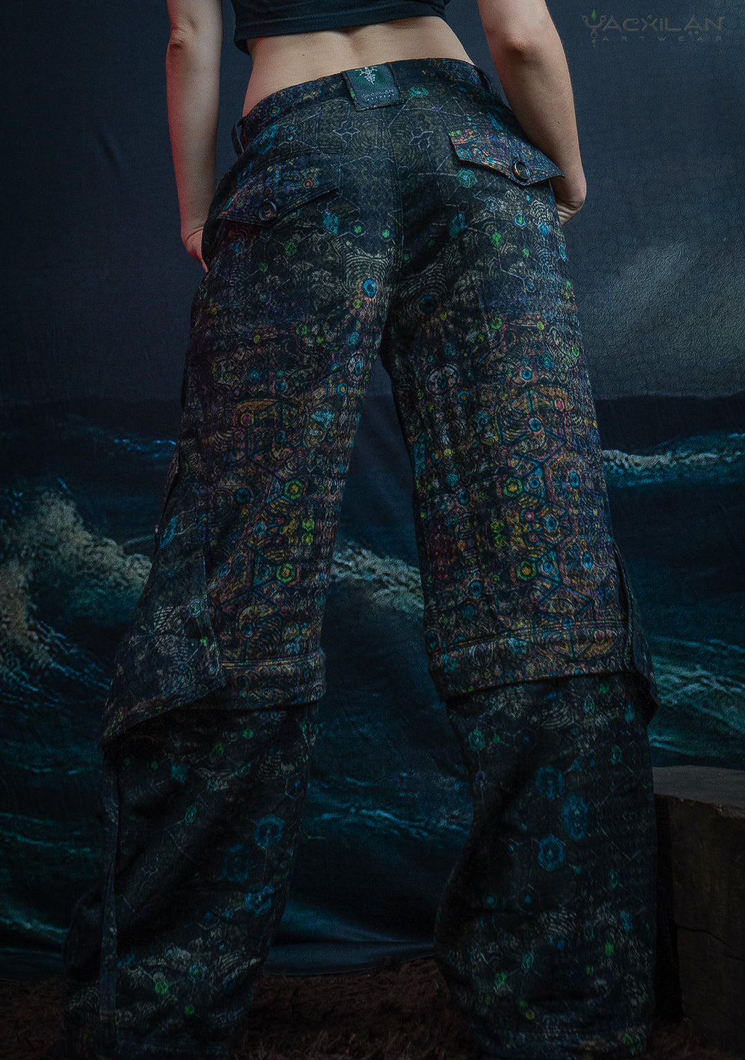 Baggy Pants Woman -  Checkers PSYCHEDELIKA GALACTIKA