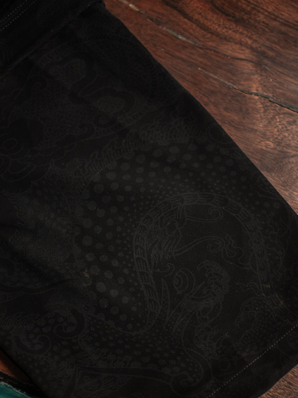 Pants Men Baggy Pockets / Indonesian Super black - DRAGONS