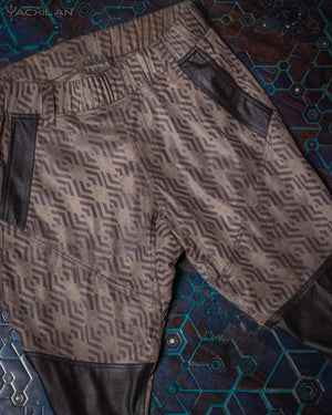 Pants Men / Neo Tokyo Fake Leather - Grey TROPELOPE