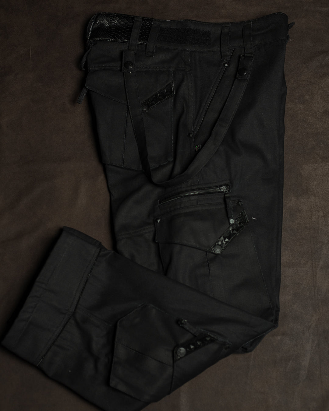 Pants Apocalipse / Waxed Denim - BLAK