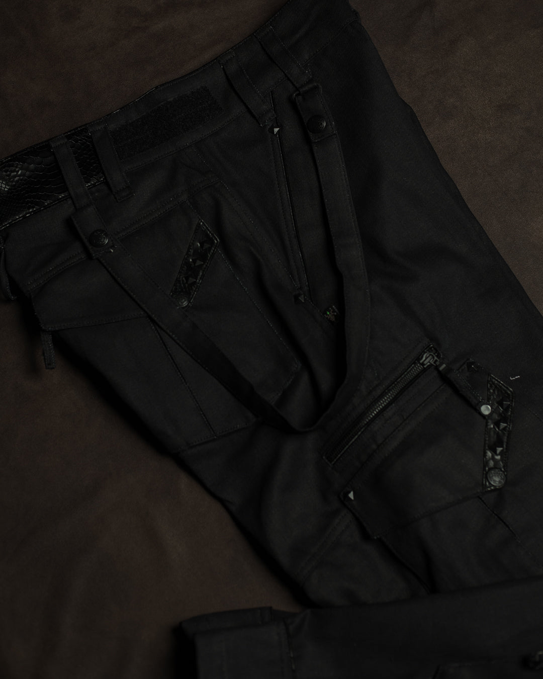 Pants Apocalipse / Waxed Denim - BLAK