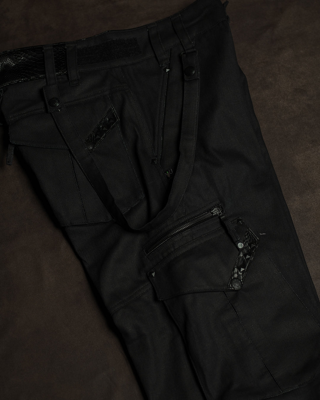 Pants Apocalipse / Waxed Denim - BLAK