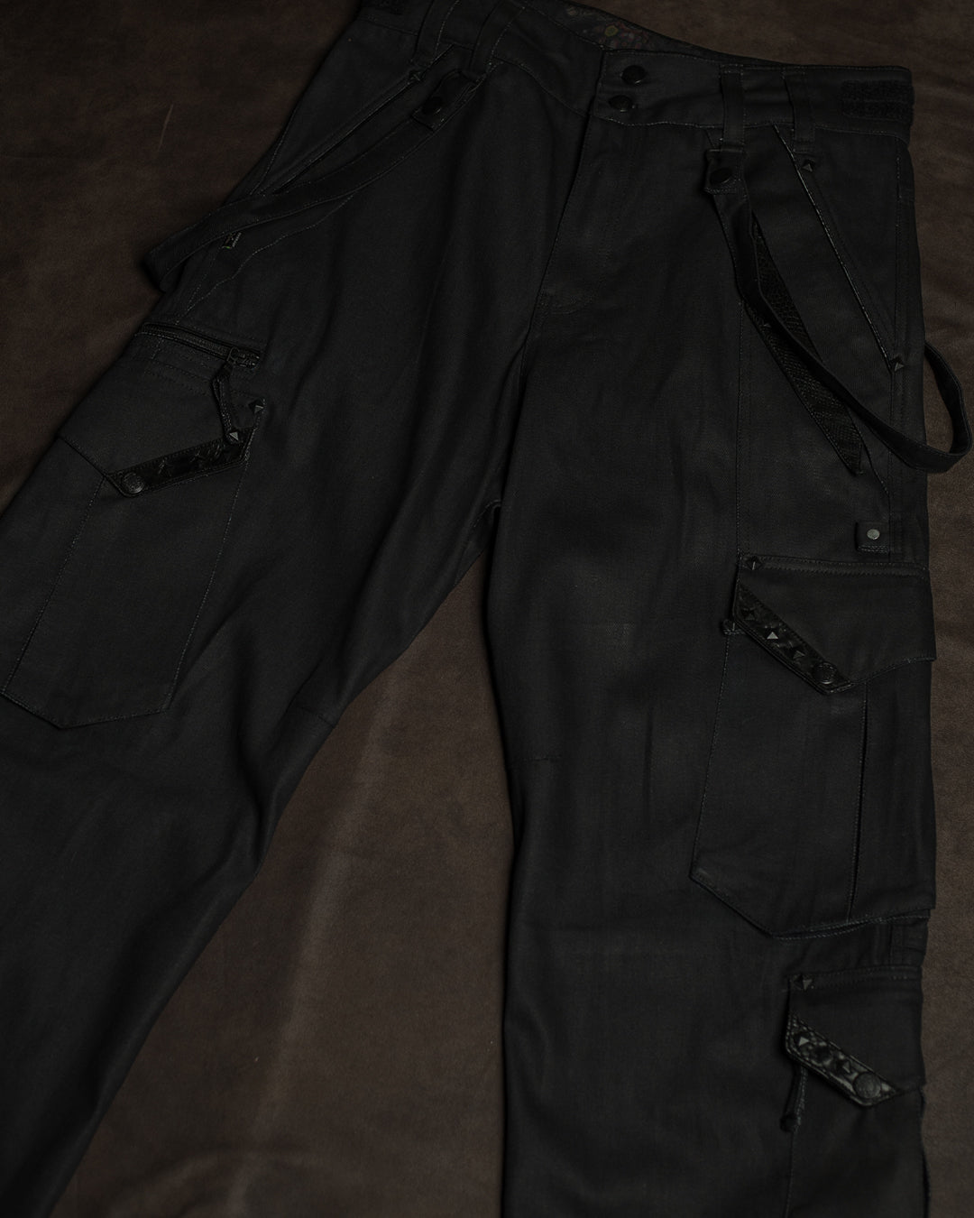 Pants Apocalipse / Waxed Denim - BLAK