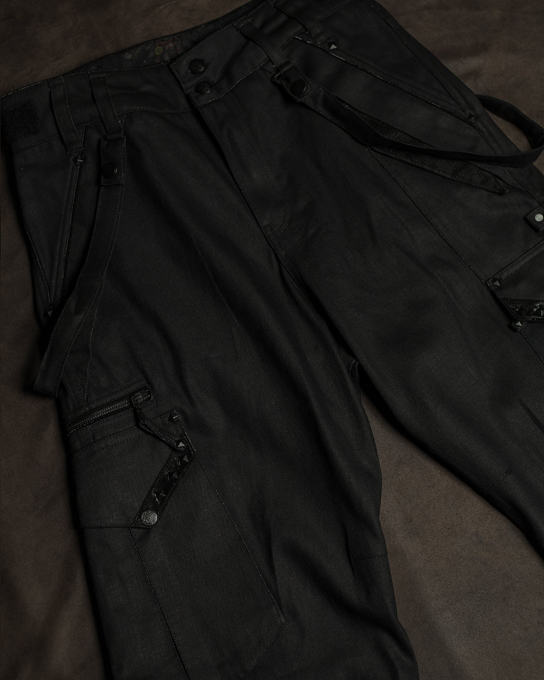Pants Apocalipse / Waxed Denim - BLAK