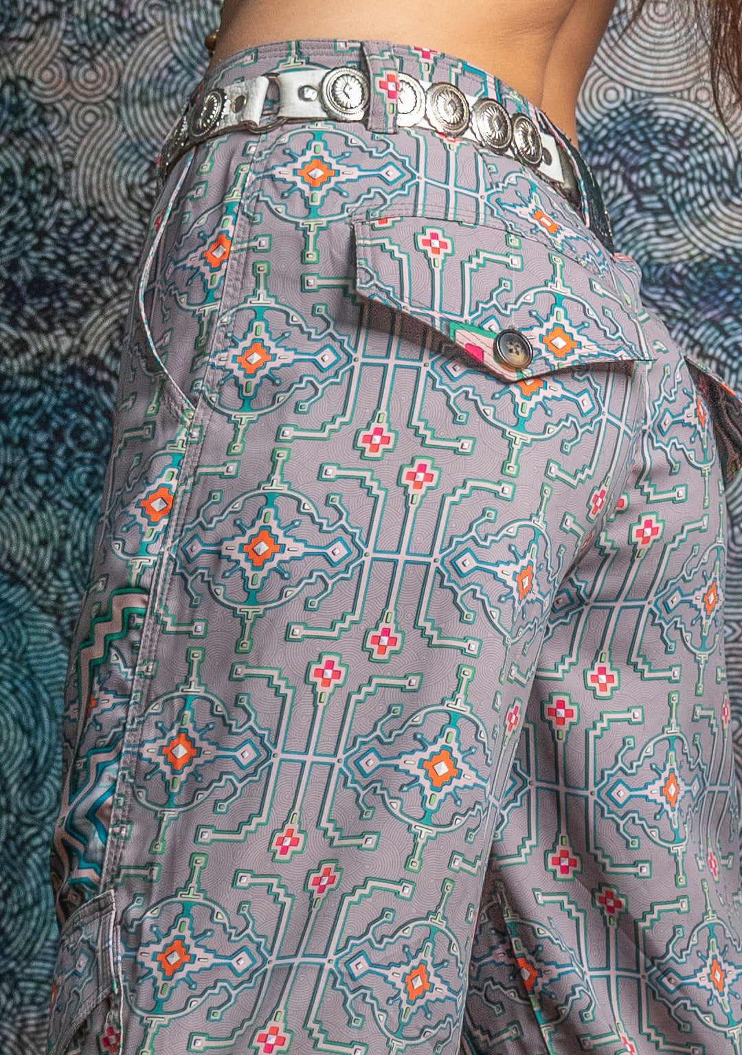 Long Pants Baggy Pockets / Sky Velvet - HUIRRARIKA