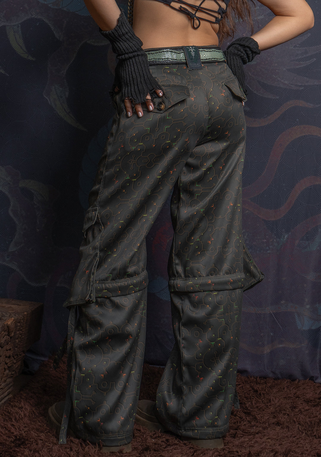 Pants Woman / Baggy Pockets Special Edition - REBIRTH OF IKARO Forest