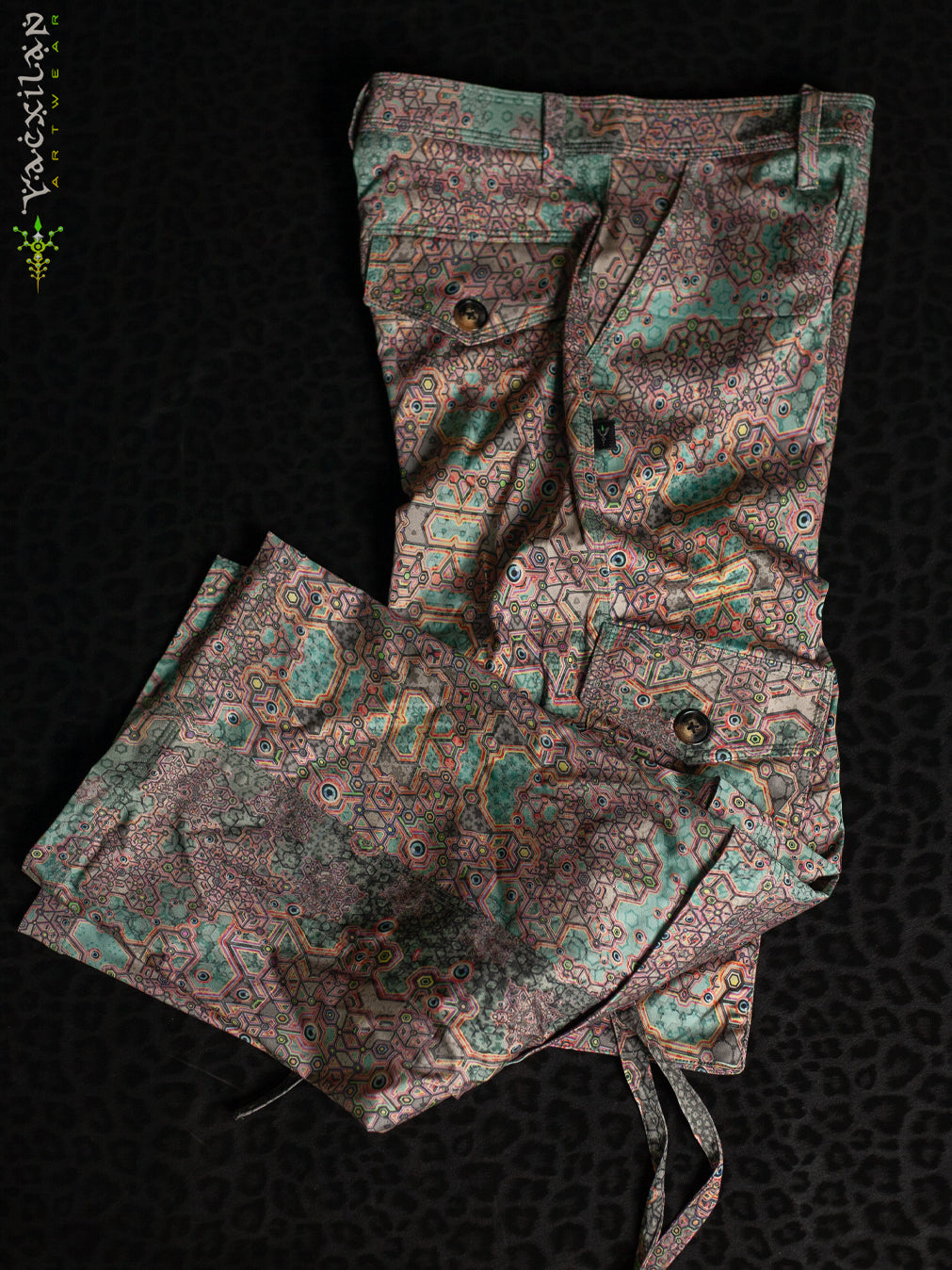 Pants Woman / Baggy Pockets Japanese Stretchy - ATLANTHEON White ARAKIS