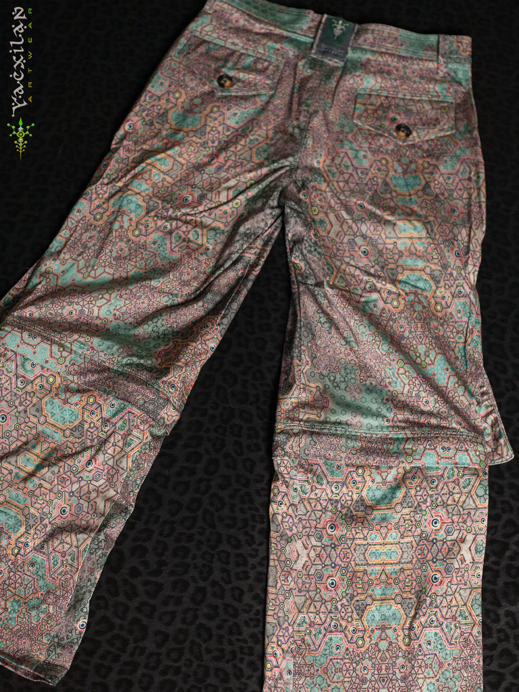 Pants Woman / Baggy Pockets Japanese Stretchy - ATLANTHEON White ARAKIS