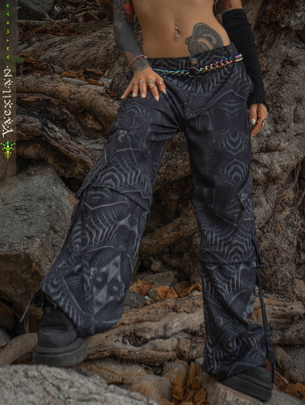 Pants / Baggy Pockets Velvet Sky - SANDOKAN