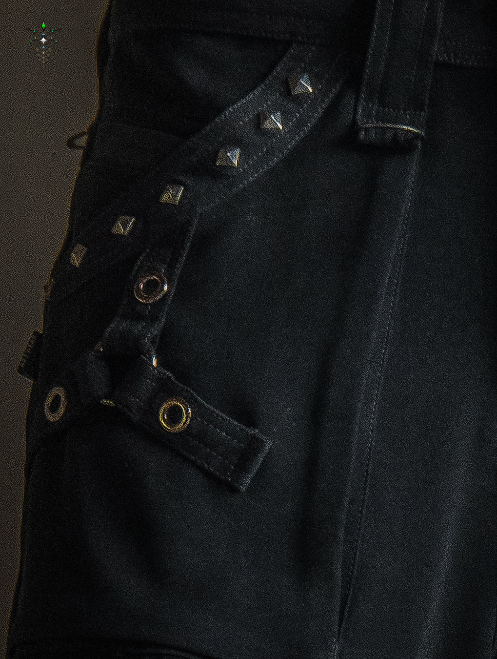Pants Men Baggy Pockets / Indonesian Super black - DRAGONS