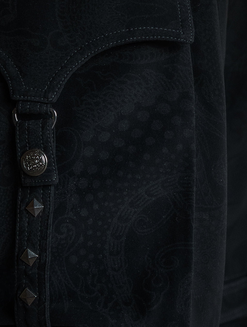 Pants Men Baggy Pockets / Indonesian Super black - DRAGONS