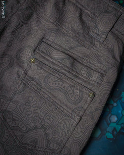 Pants Men / Thin Kodroi - Brown Ash MYCELIUM