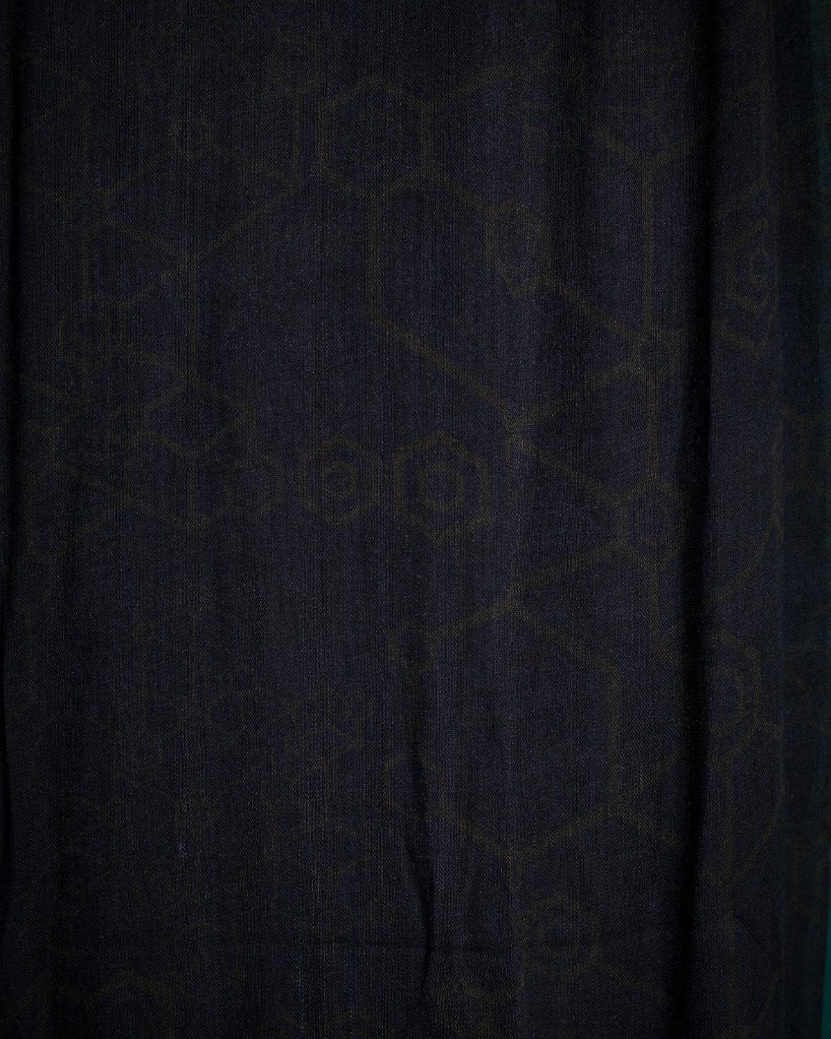 Scarf / Pareo Bamboo - BLACK SHAMANKA - Yacxilan Artwear